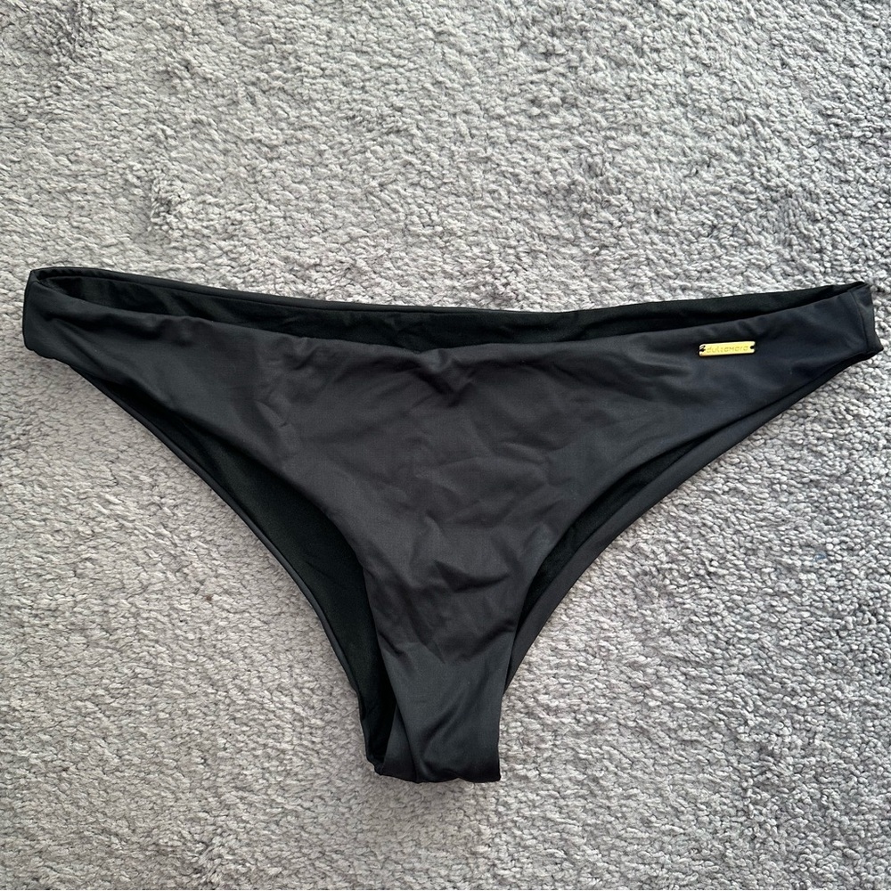 Dulzamara Large Black Women's Swim Bottom